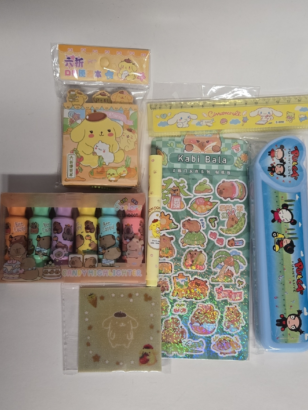 Pompompurin Stationery Set NWOT